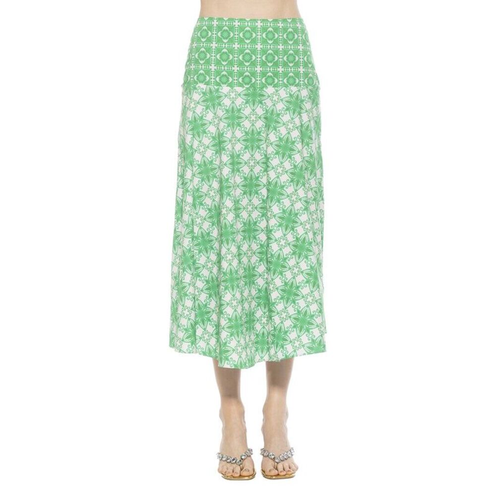 Alexia Admor Womens  Hadley Midi Skirt, Green